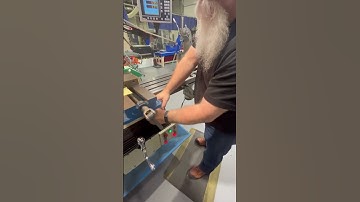 Bridgeport set up - edge finder - video 2