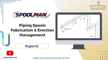 EPCPROMAN REPORTING- SPOOLMAN-ERMAN | Pipe Spool Fabrication Software | Pipe Spool Erection Software