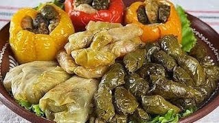 долма ,рецепт постная  долма с виноградных листьев ,турецкий рецепт, zeytinyagli yaprak sarmasi,tari