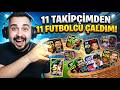 11 Takipçimden 11 Futbolcu Çaldım! 5 Epik/Show-Time Cezalı! Son Zamanların En Heycanlı Challenge'ı 🔥