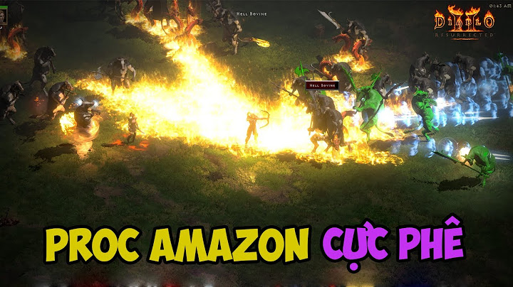 Hướng dẫn build đồ amazon diablo 2 năm 2024