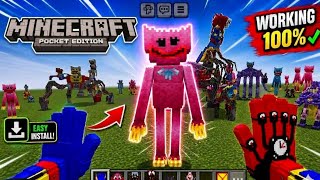 How to Install Poppy Playtime Mod in Minecraft Pocket Edition 😱 (100% Working) screenshot 3