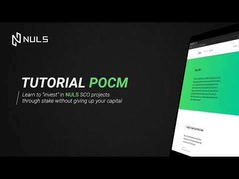 NULS POCM Tutorial