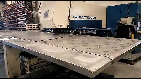 TRUMPF TC 200 R CNC punching machine (1999) id10247