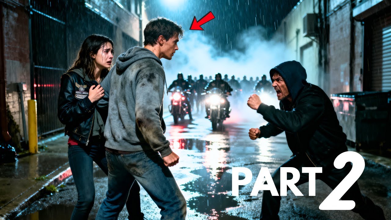 PART 2 Runaway Man Saved a Hells Angels' Wife from Attack, 145 Bikers Praised Him