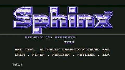 sphinx intro 2 ! Commodore 64 (C64)