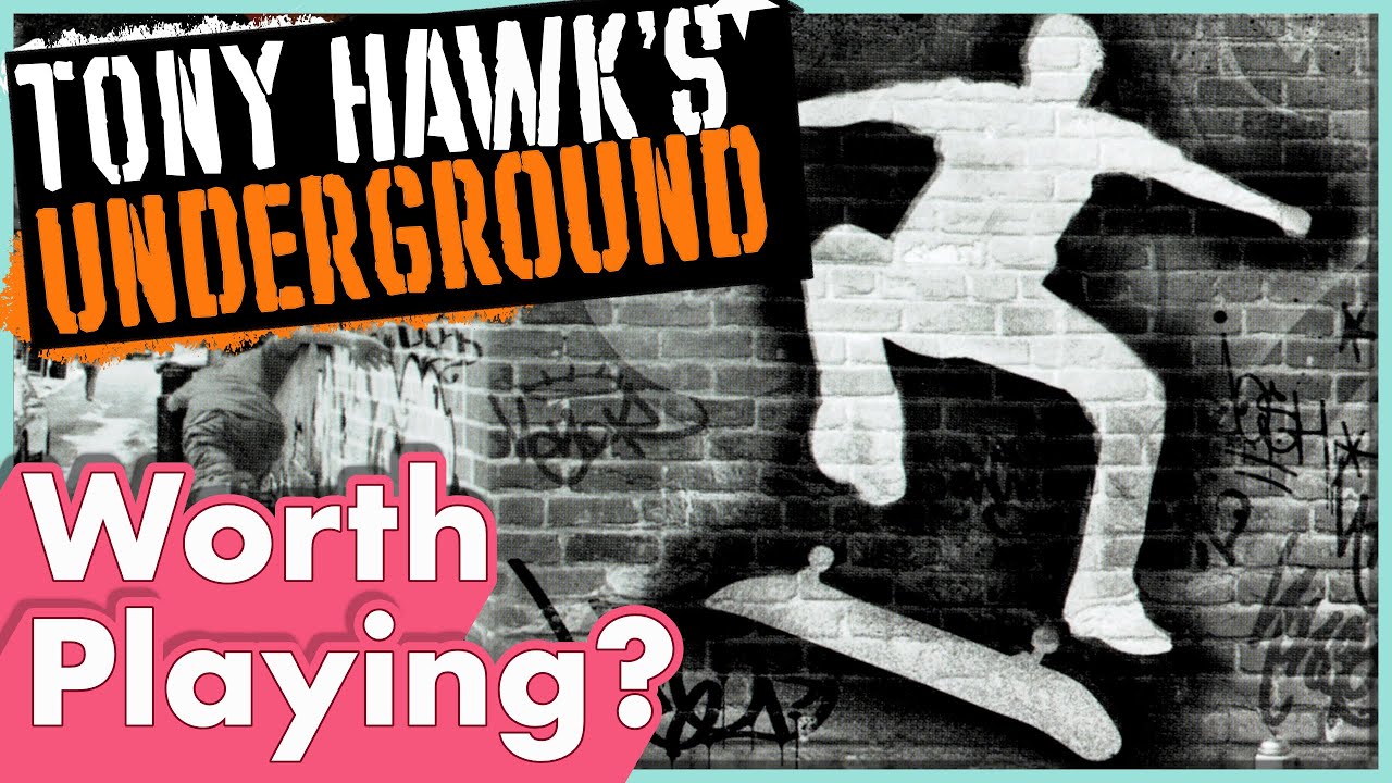 Tony Hawk Underground AND Tony Hawk's Project 8 2 disc set for XBOX