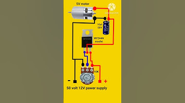 Motor Electronic Speed Control Circuit (ESC) || DC Motor Speed Control Circuit UsingIRFZ44N MOSFET