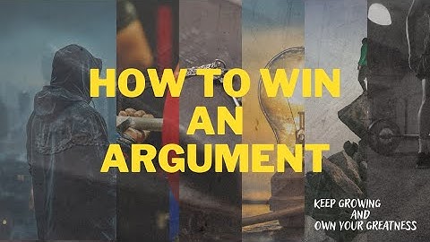 Master the Art of Winning Arguments: Self-Development & Motivation 💪🧠 use this technique