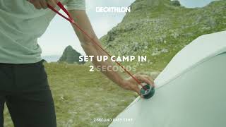 Set up camp in 2 SECONDS | Decathlon