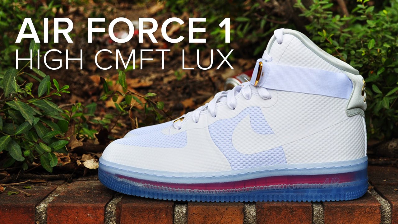 Air Force 1 Comfort Lux - YouTube