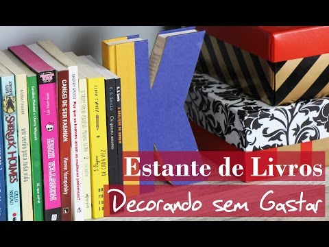 Vídeo: Como Decorar Uma Estante De Livros