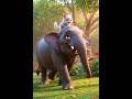 हाथी और बिल्ली की दोस्ती की बहादुरी की कहानी #viralshort #facts #animals