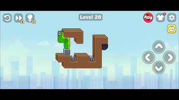 Snake puzzle Level 28 #game #enjoy