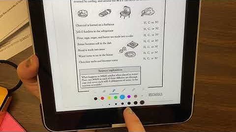 Marking up a pdf on Google Classroom