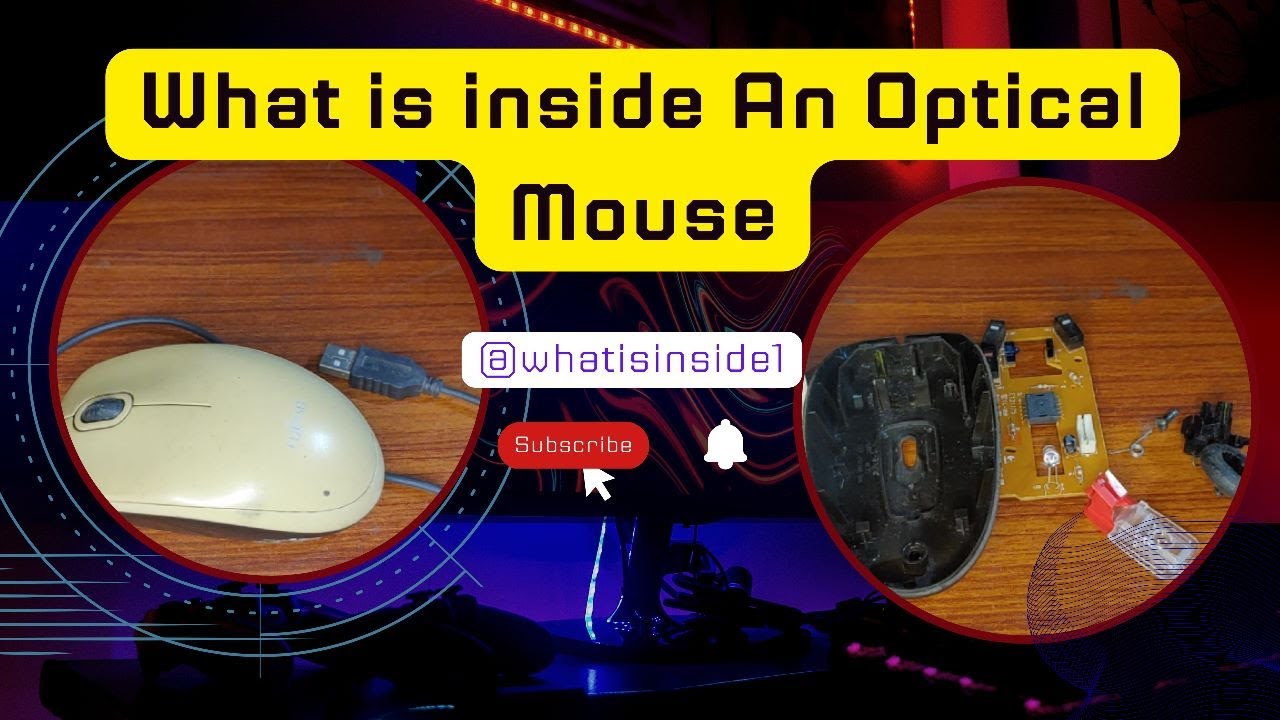 What is inside an optical mouse 2 - YouTube