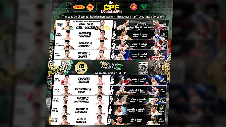 [LIVE NOW] ศึก CPF มวยมันส์สนั่นโลก x ศึกเพชรยินดี x PrydeTV#06 | 26 ธันวาคม 2024