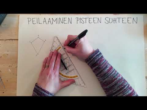 Video: Kuinka Piirtää Symmetrinen Piste