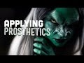 How to apply special effects prosthetics