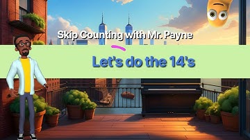 Skip Counting by 14s | Multiplication Song with Mr. Payne | Fun Brain Break for Kids