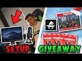 ROBLOX Holiday *GIVEAWAY* / My SETUP TOUR!!! (250,000+ Subscriber Special!)