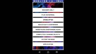 Resident evil 7 tips app screenshot 1
