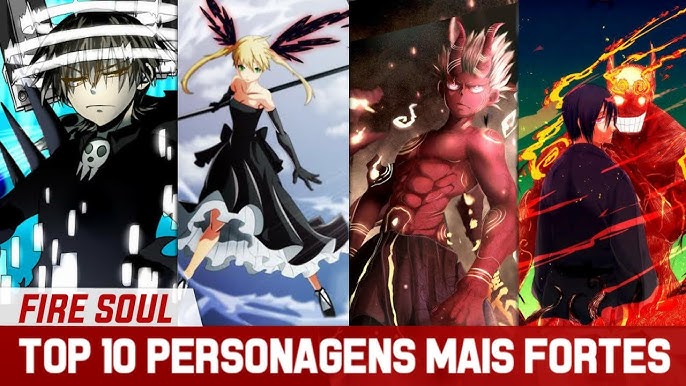 Fire Force Anime Characters Coleção de personagens, Shinra