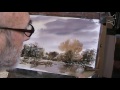How to paint an autumn sketch with watercolour