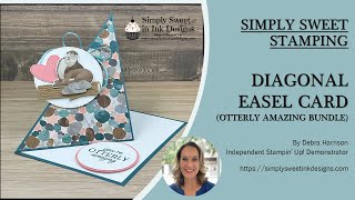 Otterly Amazing Diagonal Easel Card