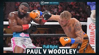 Jake Paul V Tyron Woodley Full Fight Paul Overcomes Biggest Boxing Test