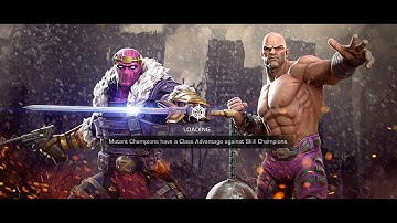 MCOC AW R4 OMEGA SENTINEL VS. R4 EBONY MAW Mini Boss brute force (in perfection)