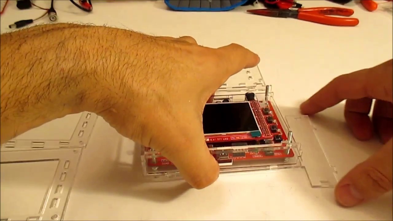 Acrylic Case for DSO138 Oscilloscope - YouTube