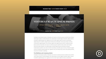 How to Display Post Estimated Reading Time and Word Count in Divi (with ReadingTime.js)
