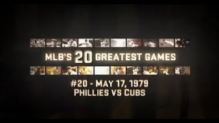 Famous MLB Greatest Games: 1979 Cubs vs Phillies (20) Net Worth