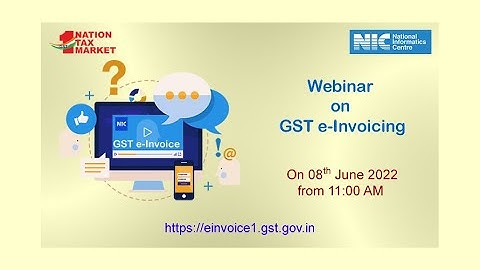 Webinar on e-Invoicing System