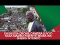 SHUHUDIA DRONE CAMERA ILIVYO NASA MAMBO KWENYE MSIBA WA SHEIKH NYUNDO