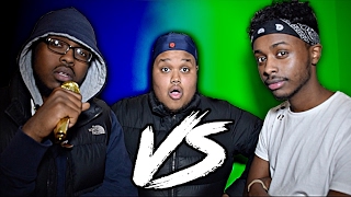 EPIC 1V1 RAP BATTLE!! - DARKEST MAN V SHARKY