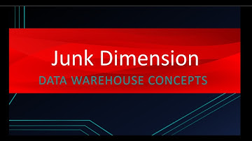 Why do we need Junk Dimension | Data Warehouse Concepts