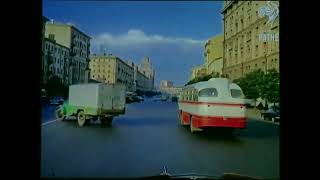 Цветущая Москва, 1965 Год! В Кадре Самые Лучшие, Видовые Улицы, Проспекты, Площади Столицы Ссср.