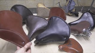 видео: Восстановление классических вело сёдел СССР картинка: Восстановление классических вело сёдел СССР