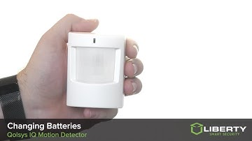 Changing Batteries - Qolsys IQ Motion Detector