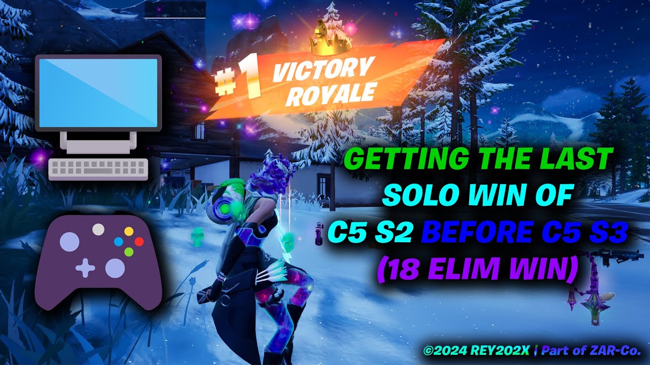 Znajdź Mnie W Paryżu Sezon 2 Odcinek 1 Getting The Last Solo Win of C5 S2 Before C5 S3 (18 Elim Win) - YouTube