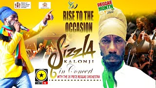 Sizzla Kalonji Rises To The Occasion With A 35Piece Reggae Orchestra (Reggae Month 2022)