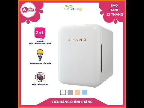 Video Review Máy tiệt trùng sấy khô UV Upang Plus cho các mẹ - youtube