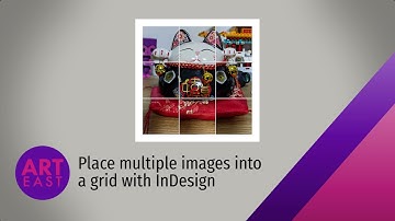 Place multiple images into a grid with InDesign