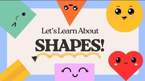 Learn About Basic Shapes for Toddlers | Educational Video for Toddlers
