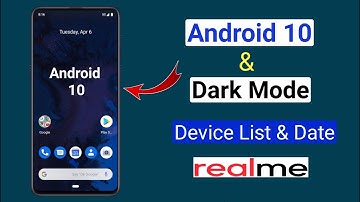 Android 10 & Dark Mode Update For Realme Device List & Date Confirmed