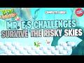 Yoshi and the Mysterious Book | Mr. E's Challenges - Survive the Risky Skies | 100% Complete!