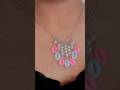 How to make unique kaudi shells necklace #necklace #handmade #diy #youtubeshorts #viral