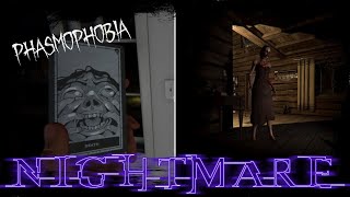 Phasmophobia | Ridgeview & Grafton | Nightmare | Solo | No Commentary | Ep 66